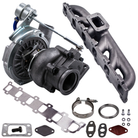 Auspuffkrümmer mit Turbolader kompatibel für Nissan Patrol GQ GU TD42 4.2L + Dichtungen