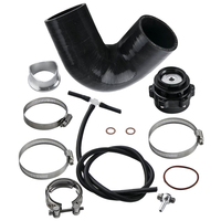 Blow Off Ventil Einlass Rohr Kit Schwarz kompatibel für Yamaha SVHO SHO FX GP1800