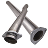 Diesel Truck Exhaust Straight Pipe Piping kompatibel für Ford Super Duty 2011-2017 6.7L