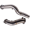 Edelstahl Downpipe Hosenrohr Katersatz kompatibel für BMW 3er Serie M3 F80 317 KW 4er Serie M4 F82 F83 317 KW / 368KW