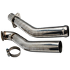 Edelstahl Downpipe Kit 76mm kompatibel für Ford F-250 F-350 7.3L Powerstroke 1994-1997