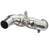 Edelstahl Downpipe kompatibel für BMW 328i 330i 428i N20 F30 F31 F32 L4 2.0 4