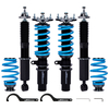 Einstellbarer Dämpfer Coilover Gewindefahrwerke Kompatibel für BMW E46 3er Modelle 98-06 Federbeine
