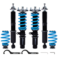 Einstellbarer Dämpfer Coilover Gewindefahrwerke Kompatibel für BMW E46 3er Modelle 98-06 Federbeine