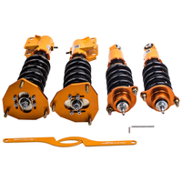 Gewindefahrwerk Dämpfung einstellbar kompatibel für Mitsubishi Lancer Mirage kompatibel für FWD 2002-2006