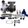 GT30 GT3037 GT3067 Turbolader kompatibel für Audi VW Opel T3 Flansch A/R82 Rohrleitungssatz