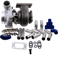GT30 GT3037 GT3067 Turbolader kompatibel für Audi VW Opel T3 Flansch A/R82 Rohrleitungssatz