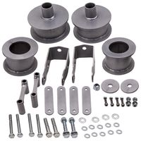 Höherlegungskit 3 Zoll vorne + hinten kompatibel für Jeep Wrangler JK 2007-2016 Grau