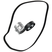 Keilrippenriemen + Spannarm kompatibel für Opel Astra g Astra h Zafira a Meriva 1.6 1.8