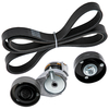 Keilrippenriemen Riemenspanner Set kompatibel für Seat Octavia I kompatibel für VW Golf IV 1.4 1.6 16V
