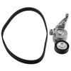 Keilrippenriemen Satz kompatibel für VW GOLF 5 PASSAT 3C TOURAN CADDY 3 kompatibel für AUDI A3 1.9 2.0 TDI