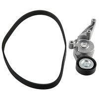 Keilrippenriemen Satz kompatibel für VW GOLF 5 PASSAT 3C TOURAN CADDY 3 kompatibel für AUDI A3 1.9 2.0 TDI