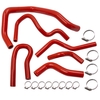 Kühlerschlauch Silikonschlauch Kit kompatibel für Honda Civic 1.6L Sohc D15 D16 EG EK 1992