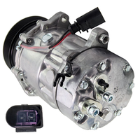 Klimakompressor Klimaanlage kompatibel für Audi A3 kompatibel für Ford Galaxy kompatibel für Seat VW SD7V16 6 PK 120 mm