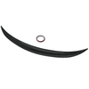 Kofferraumspoiler kompatibel für BMW F30 2012-2018 M Performance Heckspoiler Schwarz Glänz