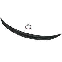 Kofferraumspoiler kompatibel für BMW F30 2012-2018 M Performance Heckspoiler Schwarz Glänz