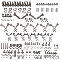 Kompatibel Für Chevy Sbc 265 305 307 327 350 400 Stainless Hex Bolt Kit Small Block
