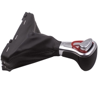 Leder Schaltknauf Automatik Schaltsack kompatibel für Audi A3 A4 A5 A6 Q5 Q7 4G1713139