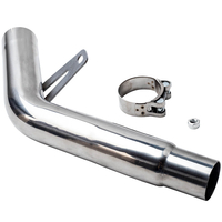 Mid Pipe Exhaust Link Tube Pipe für Suzuki GSX-R GSXR 600 750 2011-2018