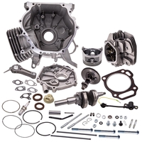 Montiert Zylinderkopf Kolbenstange kompatibel für HONDA GX390 Dichtungen Motor Rebuild Kit