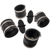 Performance Exhaust Y-pipe Kit Water Shutters/Flappers kompatibel für Mercruiser 32-14358