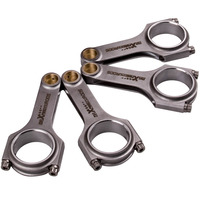 Pleuel kompatibel für Honda Prelude F22 SOHC 2.2 Kurbelwellen-Pleuelauge 51mm ARP conrod