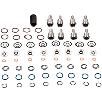Powerstroke 6L kompatibel für Ford Oil Rail Leak Repair Kit O-Ringe Injektordichtungssätze
