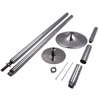 Profi Tanzstange 45mm Dance Stange Strip Stange staticundspinning höhenverstellbar