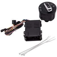 Scheinwerferschalter Lichtschalter und Modul kompatibel für VW T5 5.1 Transporter 03-2015