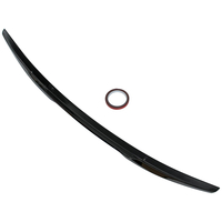 Schwarz Lackiert Spoiler Heckspoiler Heckflügel kompatibel für Audi A3 8V Limo S Line 2013