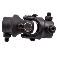 Schwarz Lenkwelle 3/4 DD X 3/4 DD Universal Steering Shaft U Joint Coupler
