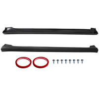 Seitenschweller LinksRechts Polypropylen kompatibel für Toyota Corolla 10. Gen. 09-13