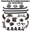 Steuerkettensatz kompatibel für Holden Commodore VZ VE VF RA RC 3.6L LY7 LE0 LW2