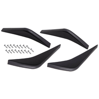 Stoßstange hinten Heck Diffusor Finnen Kit kompatibel für Chevrolet Corvette C7 2014-2019