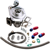 T3 T4 T3T4 TO4E V-band Turbolader 0.63 AR + Ölleitungen Kit 420 PS NEU