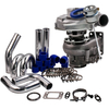 T3 T4 Turbo. 63 A/R Oil Hybrid V Band Universal Turbocharger for 4 6 Cyl