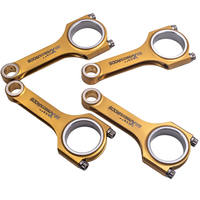 Titan beschichtung H-Schaft Pleuel kompatibel für VW Golf VI Variant AJ5 Cabriolet 517 1.4 TSI connecting rods