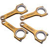 Titanplattiert H-Schaft Pleuel kompatibel für Subaru Impreza WRX STI EJ20 EJ22 EJ25 Connecting Rod