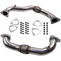 Turbo Up Pipe kompatibel für Ford 2008-2010 Super Duty Powerstroke Diesel 6.4L Stainless