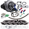 Turbolader & Turboverteiler KIT kompatibel für Nissan Safari kompatibel für Patrol GQ GU Y60 TD42 4.2L