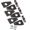 universal Dachrinne Dachgepäckträger Halterung ein set von 6pcs 6 Zoll kompatibel für Jeep