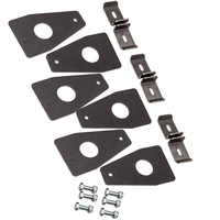 universal Dachrinne Dachgepäckträger Halterung ein set von 6pcs 6 Zoll kompatibel für Jeep
