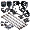 Universal Rear Triangulated 4 Link Kit Halterungen 2500 lbs Luftbalg