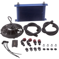 Universal Zusatz Ölkühler KIT 13 Reihen AN10 mit 7 zoll Elektrokühler-Dosen-Kit