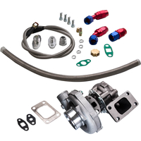 Universaler Turbolader compresor T3 T4 T04E. 63 A/R. 50 A/R +Ölleitungen chra