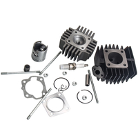 Zylindersatz Zylinderkit Zylinder Kolben Zylinderkopf Satz kompatibel für SUZUKI LT 50