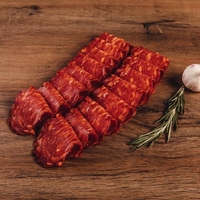 Büffel Bill - Büffelsalami Schiacciata aufgeschnitten