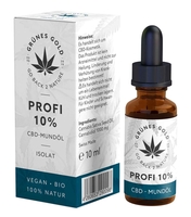 Profi CBD Öl 10% (Kurzes MHD) - Grünes Gold