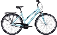 Citybike Pegasus Piazza 7 trapez ice blue (Rahmenh. Pegasus: 45 cm Körpergrösse 150 - 160 cm)