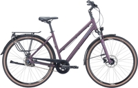 Citybike Pegasus Savona SL Disc 8 trapez rot. 2023 (Rahmenh. Pegasus: 55 cm Körpergrösse 175 - 185 cm)
